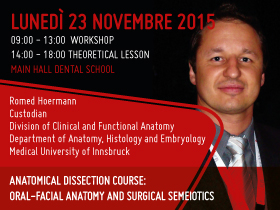 Anatomic Dessection Course: Oral Facial Anatomy and surgical semeiotics